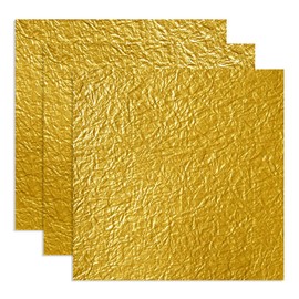 Gold Golden Color Fir Paper Approx. 15 X/15 cm 10 Piece