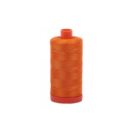 Aurifil A1050-1133 Solid 50 Weight 1422 yd Bright Orange Make Cotton Thread