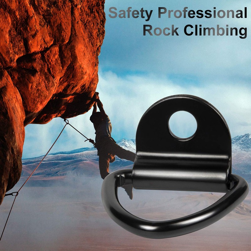 DBREAKS 8 PCS Tie Down Rings Heavy Duty Tie Down