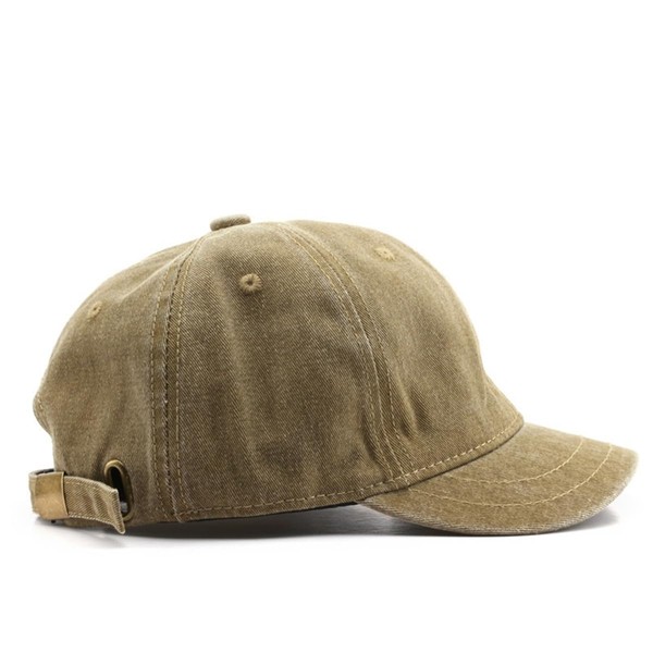 RUNQIU Cap, Baseball Cap, Small, Short Brim, Casual, Short Hat,