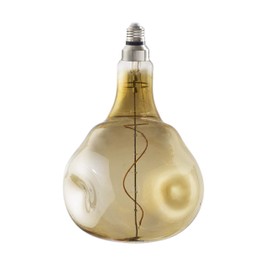 Bulbrite LED Grand Filament Nostalgic Orb Shaped Light Bulb, 60 Watt Equivalent, 2000K, Antique