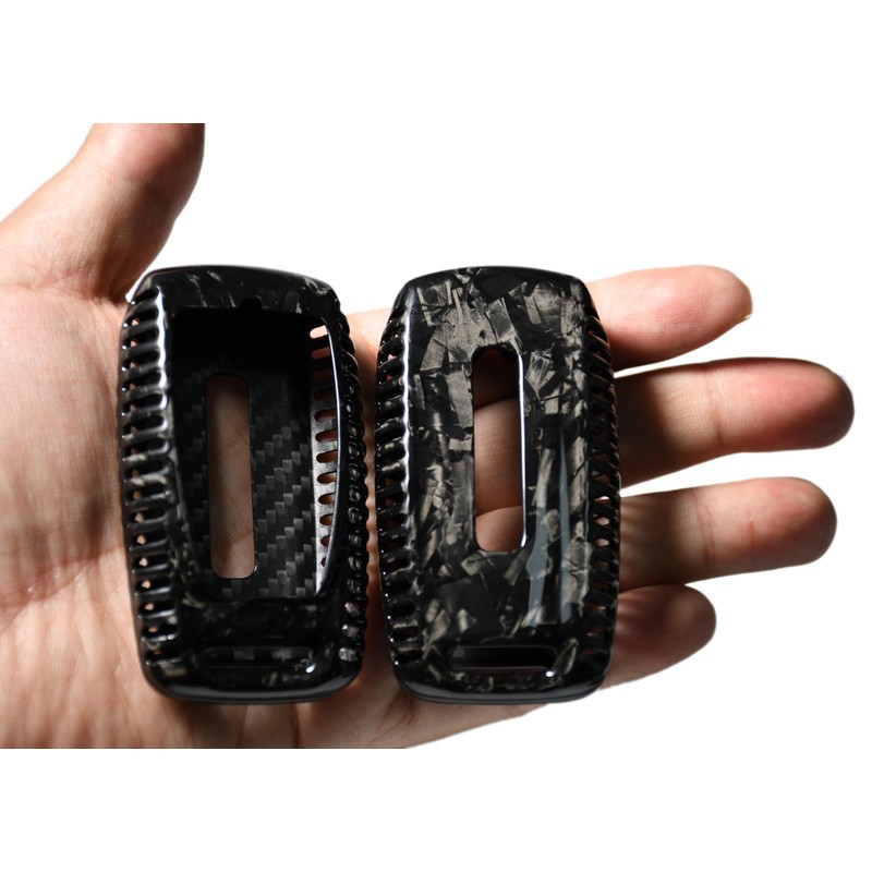 Genuine Forged Carbon Fiber Key Fob Cover for Ram 1500