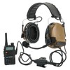 HEARFALCOM Comta III (Comta ii Headset Upgrade Version) Tactical Airsoft