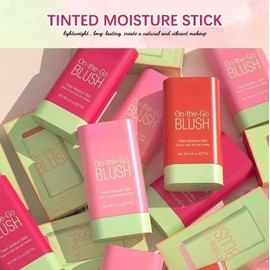 Lovelycat Blush Rare Beauty Rubor Líquido Crema Rubor Stick para Mejillas Colorete En Polvo Natural Blendable Stick On The Go Brochas de Rubor para...