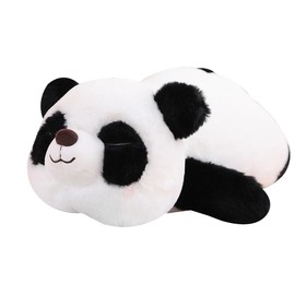 Cpoeof Cute Panda Plush Toy, Panda Bear Plush Cushion Cuddly Tie Soft Cute Panda Stuffed Toy Gifts for Children Girls (60 cm / 23.62 inches)