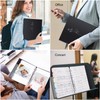 Uquelic Presentation Ring Binder, A4 Display Folder with 50 Punched