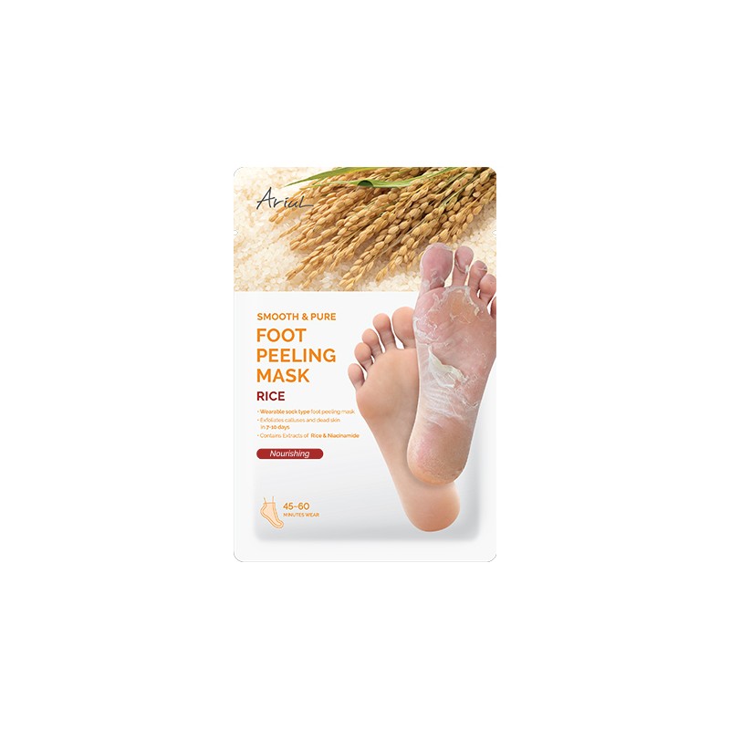 Ariul Smooth & Pure Foot Peeling Mask 2ea - Charcoal