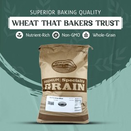 Wheat Montana Bronze Chief Hard Red Wheat Berries, Bulk, 50 lb