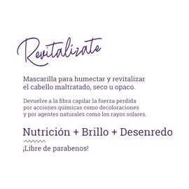 TRATAMIENTO NUTRIMASK COLORLY 930g CON EXTRACTO DE AGUACATE NUTRICIÓN BRILLO HUMECTACIÓN MASCARILLA PARA HUMECTAR Y REAVITALIZAR EL CABELLO MALTRATADO SECO U OPACO LIBRE DE PARABENOS