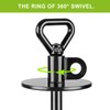 SELEWARE Dog Tie Out Stake Outdoor Anti-Rust Ground Anchor for