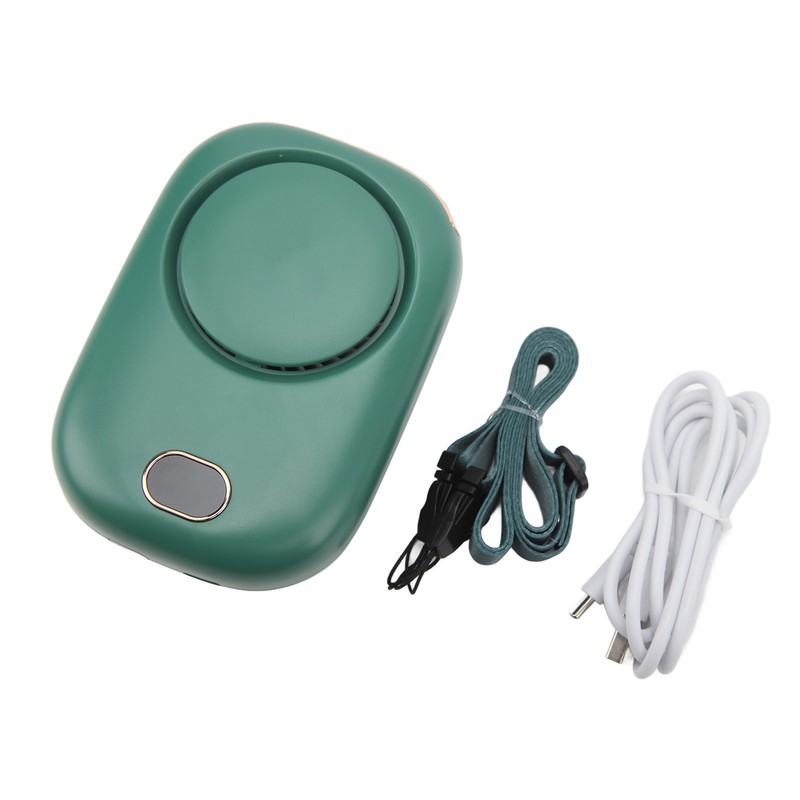 Hanging Neck Fan Portable USB Charging Leafless Fan Large Wind