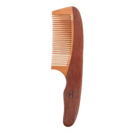 COLLBATH Natural Wooden Beard Comb Grooming Styling Tool for Men Hair Dressing Pocket Comb for Curly Hair for Daily Use