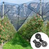 0XBIT Clips for Awning, Pack of 100 Plastic Clips for