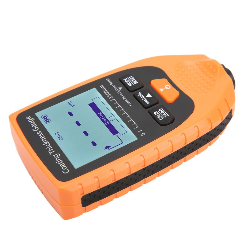 1500um Handheld Coating Thickness Gauge Tester Automobile Paint Thickness Measuring