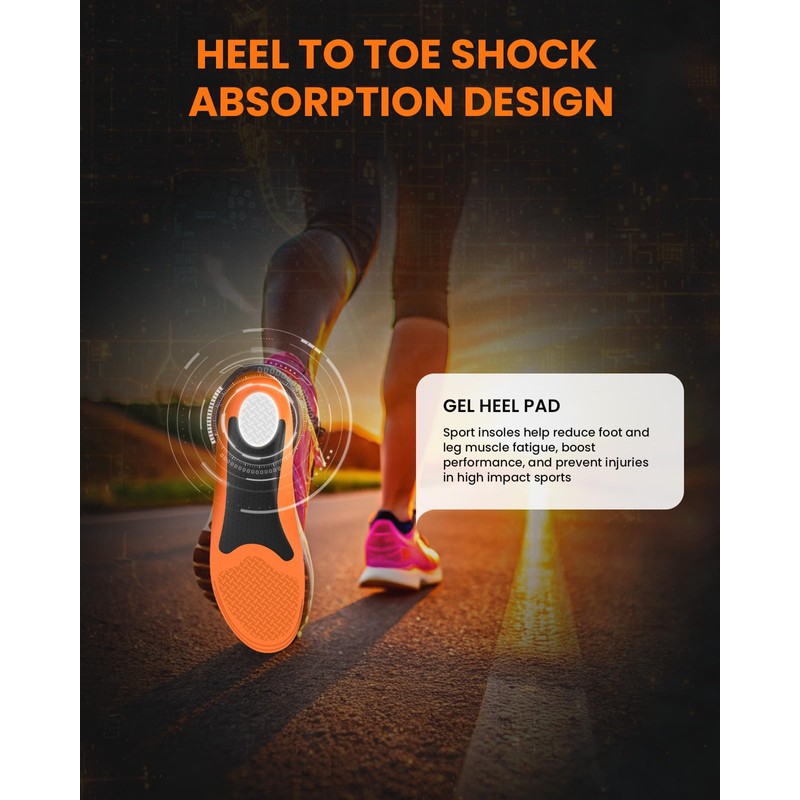 Semelles Orthopédiques Fasciite Plantaire-XS Shoes