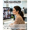 2B2C Open Ear Headphones with Mic, Bluetooth 5.1 Headset, USB