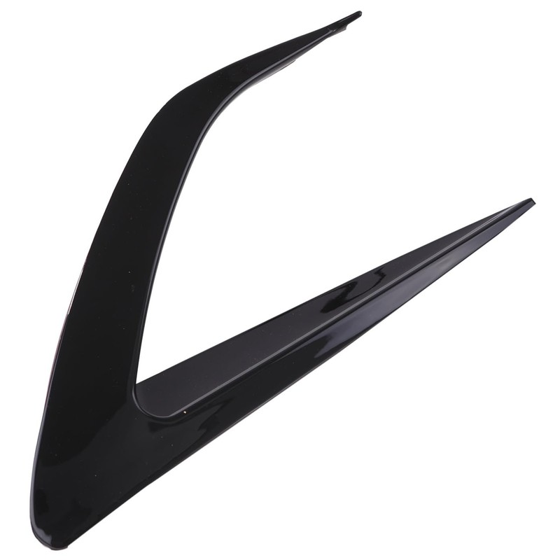 Mazda Front Fog Cover Left and Right Set ABS Black