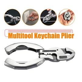 MASUNN Mini Multifunctional Tool 9 In 1 Multitool Keychain Plier Screwdriver Pocket Tools