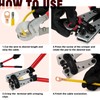 LOKYAN Battery Cable Lug Crimping Tool, Terminal Crimper with Cable