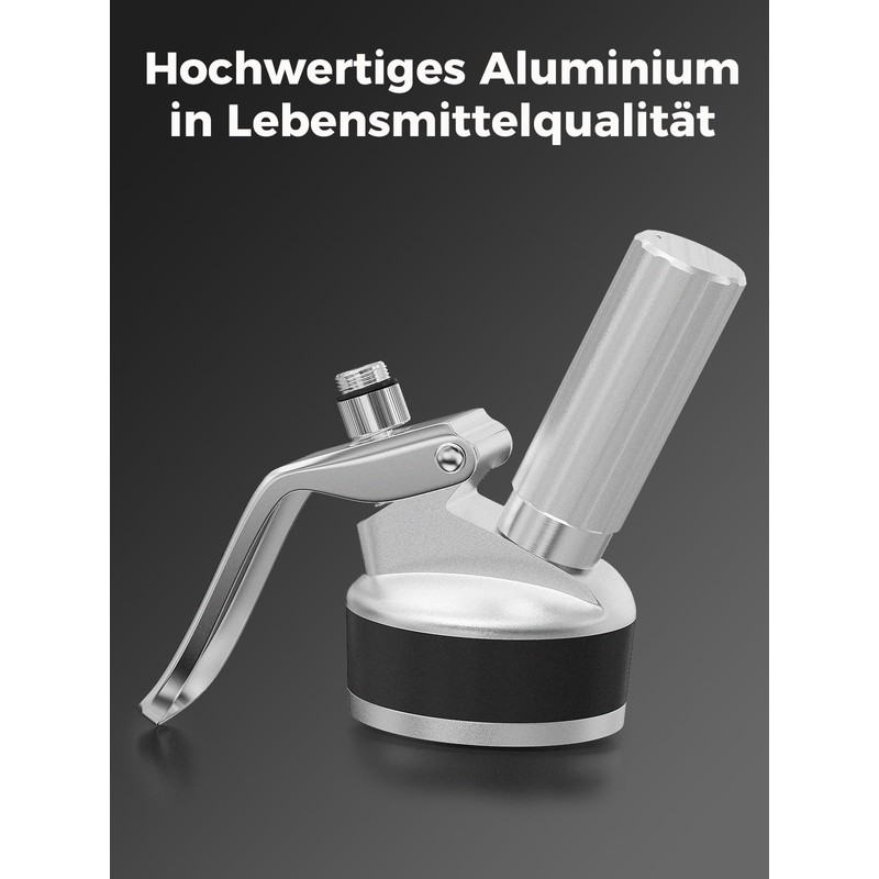 SimCoker Aluminium Replacement Head for Cream Maker, Cream Column Attachment