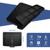 KR KITCHENRAKU Dish Drying Mat 40 x 33 cm Black