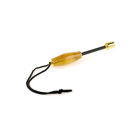 Zite Fishing Fish Killer as Fishing Accessories - 19 cm Elegant Wooden Handle Loop Band & Heavy Brass Head