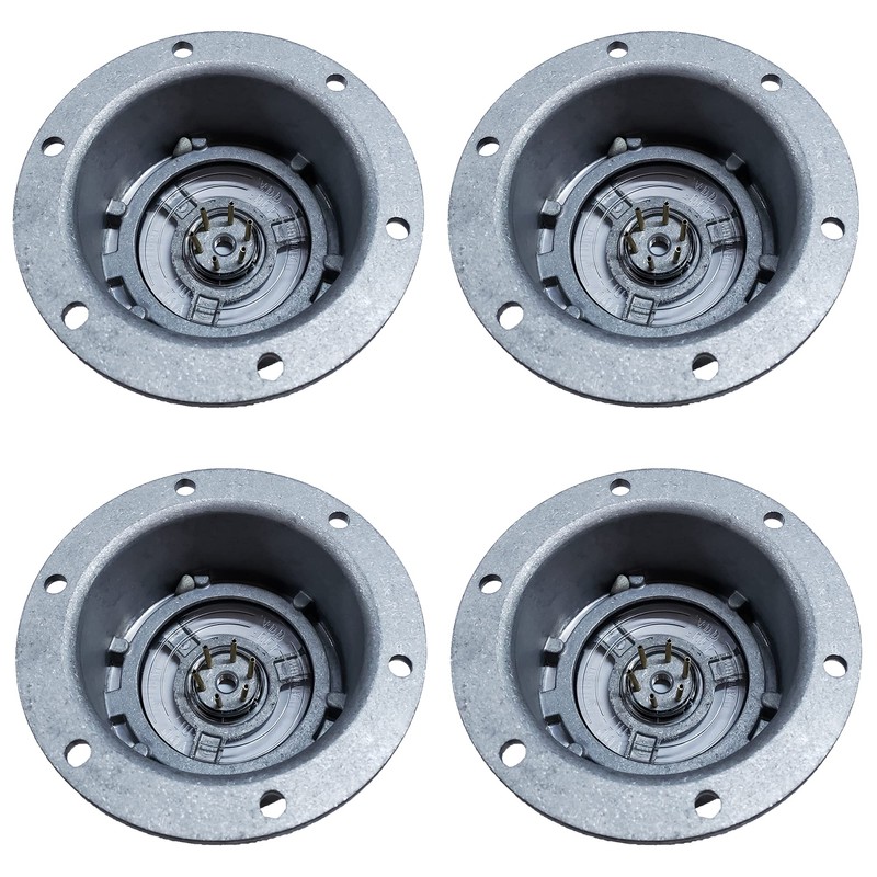 Torque 3434370 Aluminum 4009 PSI Oil Hub Cap for Trailer