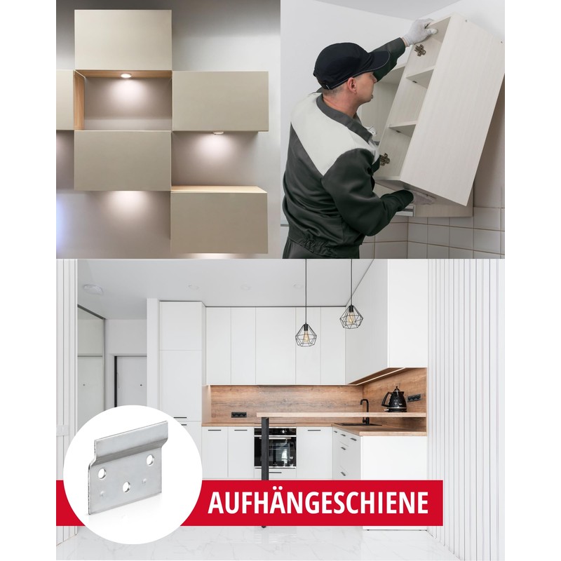 Gedotec Support Plate Mounting Rail for Screw mounting