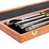 IMOTECHOM 4-Pieces Carbide Tipped Woodturning Tools Lathe Chisel Set with