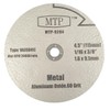 MTP Abrasive Cut Off Disc for Metal V-bar Masonry Concrete