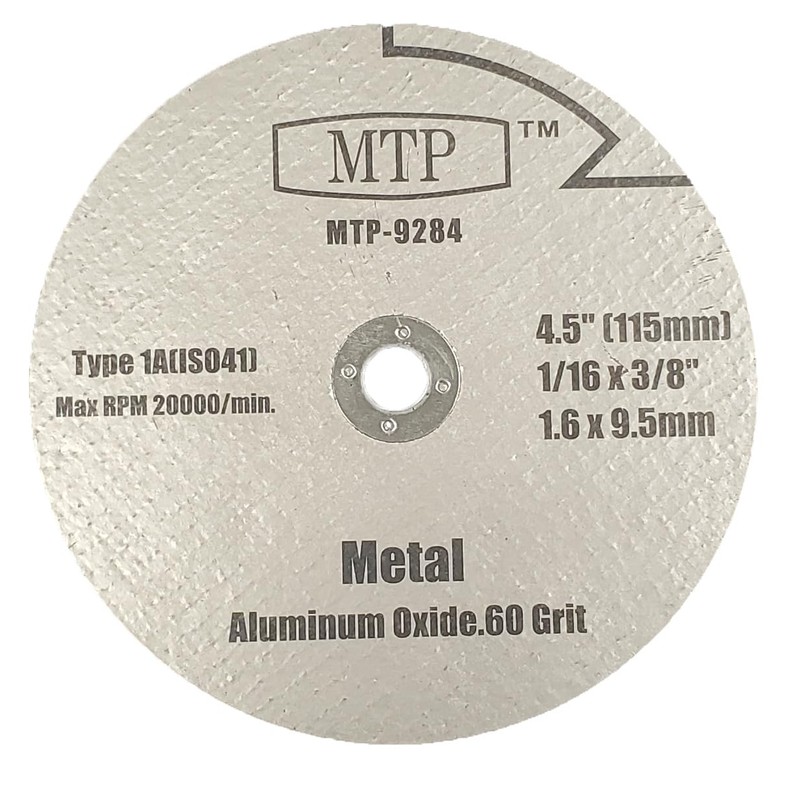MTP Abrasive Cut Off Disc for Metal V-bar Masonry Concrete