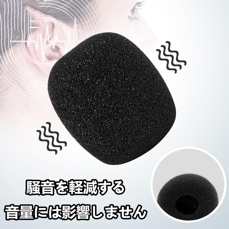 Microphone Sponge, Breathable, Headset, Income Microphone, Loudspeaker, Noise Prevention, Dustproof,