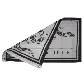 Trade Winds 2x3 Join or Die Benjamin Franklin Snake Flag 2'x3' House Banner Brass Grommets Premium Fade Resistant