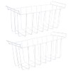 17.5 Inch Freezer Wire Basket Organizer Bins Compatible for Midea,