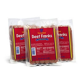 Vienna Beef Hot Dog Lovers' Hot Dog Pack 2 lbs. each (3 Pack)
