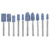 100Pcs Polishing Stone Head Grinding Wheel Burr Bit for Grinder