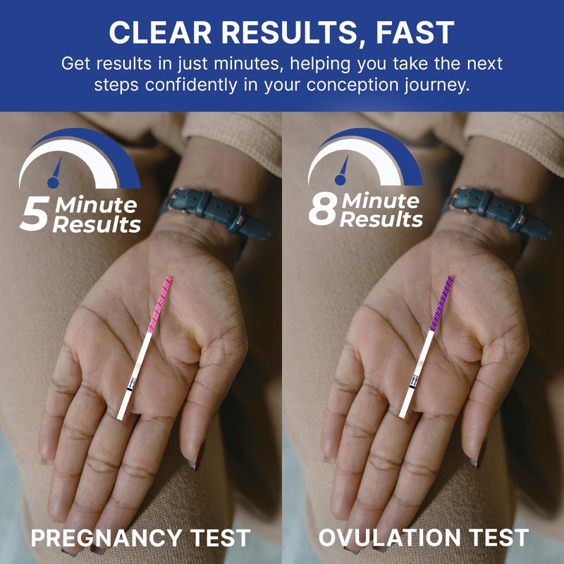 CorDx Ovulation + Early Detection Pregnancy Test Combo, Fertility and
