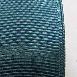 25m Full Reel Woven Edged Grosgrain Ribbon - 25mm (1 inch) Width (25mm, Teal Green)