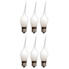 Creative Hobbies® Mini Country Style Silicone Dipped Candle Light Bulbs,