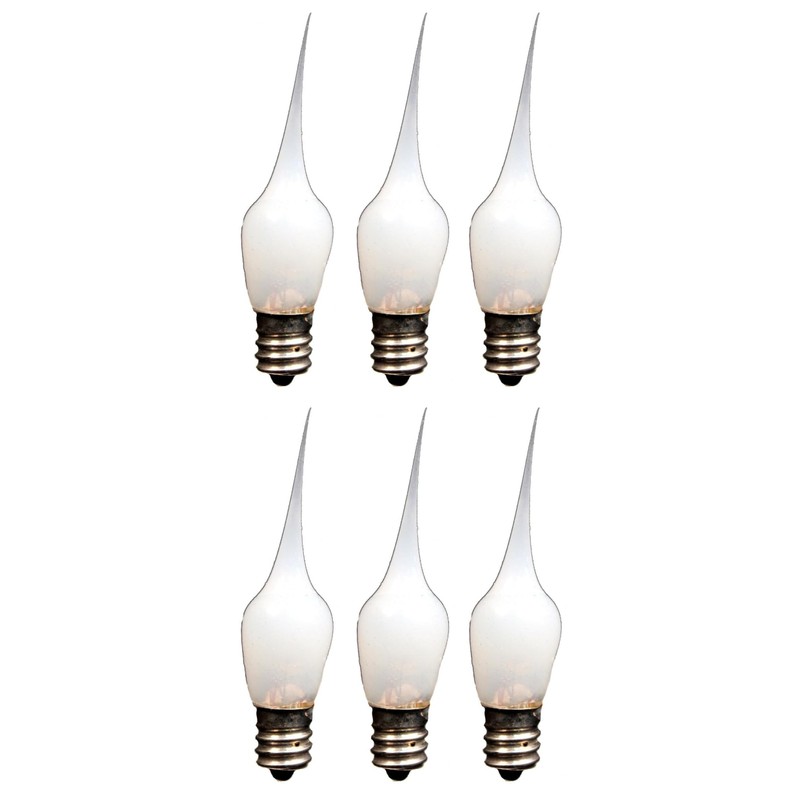 Creative Hobbies® Mini Country Style Silicone Dipped Candle Light Bulbs,
