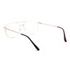 Clear Lens Glasses + Bifocal Reading Lens Vintage Square Spring