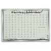 Painless Learning Addition Tables Placemat, Black, Large