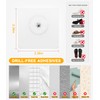 DegMongee Wall Mounted Shoe Rack, Adhesive & Drill Mount Hanging