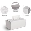 KINGFOM PU Leather Tissue Box Tissue Box Tissue Box for