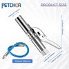 PETCHOR 10000 PSI Locking Grease Gun Coupler, Quick Lock Release