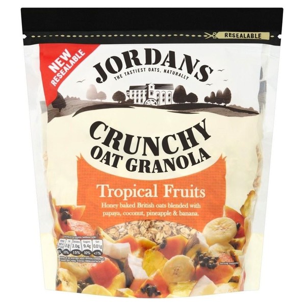 Jordans The Original Crunchy Oat Granola with Tropical Fruits (770g)