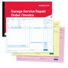 Garage Service Repair Order Invoice Book is Designed for Detailing