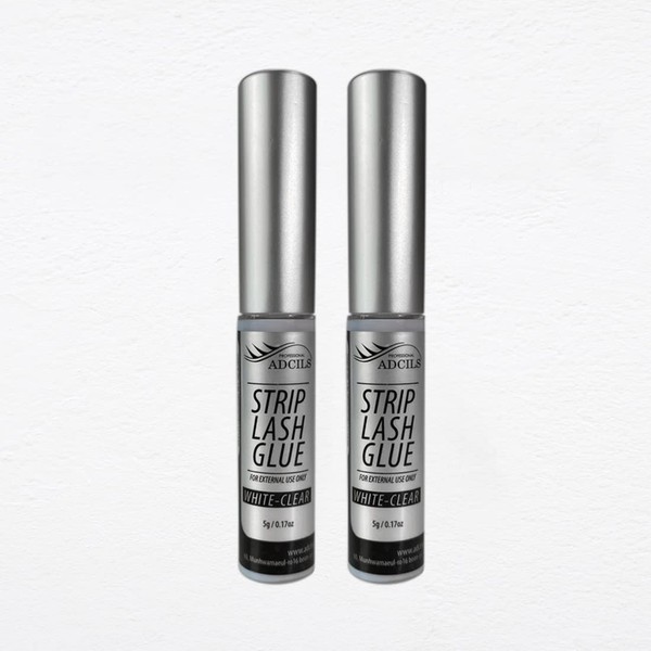 ADCILS PROFESSIONAL Strip LASH Glue White 5g/0.17oz X 2pcs