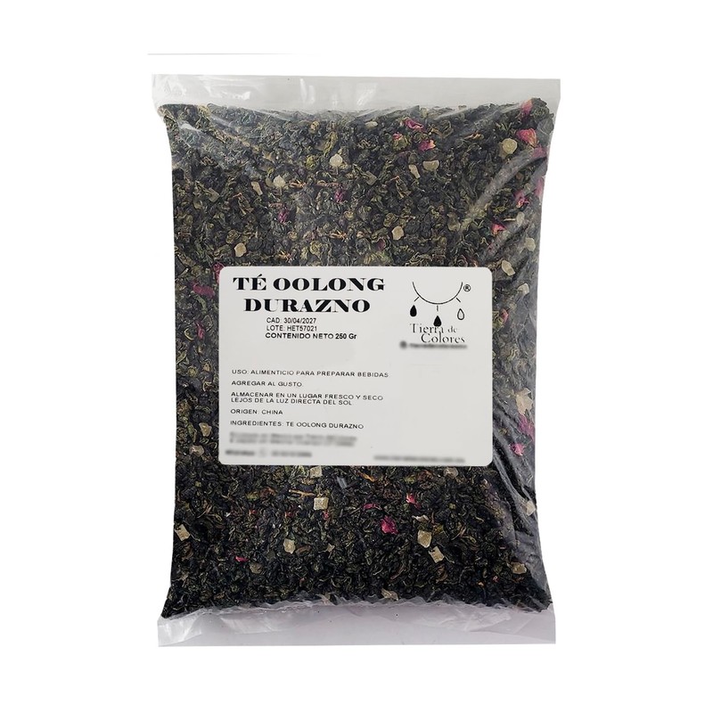 Té Oolong Durazno O Té Azul Durazno 250gr De Primera