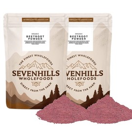 세븐힐스 홀푸드 유기농 비트루트 파우더 500g 2팩 Seven Hills Wholefood Organic Beetroot Powder 500g 2 Packs